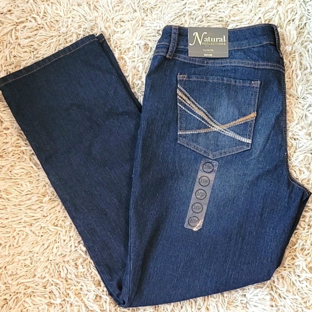 NWT Natural Reflections Jean Pants
